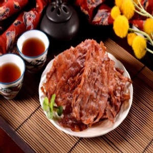 黑胡椒紅麴肉乾(薄)