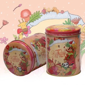 生日動物罐,黃巧達起司爆米花(甜鹹,葷食),原價$160,特價$130