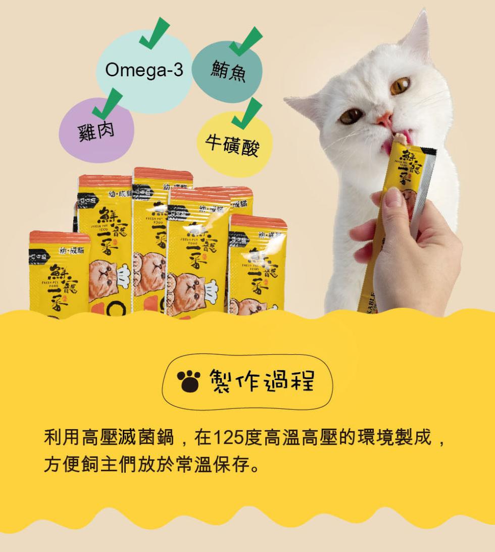 文心路，Fo輯:幼·成麵，牛磺酸，♥製作過程，利用高壓滅菌鍋,在125度高溫高壓的環境製成,方便飼主們放於常溫保存。