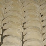 韭菜鮮肉手工水餃 特價：$100