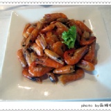 【半價試吃】上海橙香油爆蝦 經典菜，可以連殼吃的蝦，適合小朋友補充鈣質哦