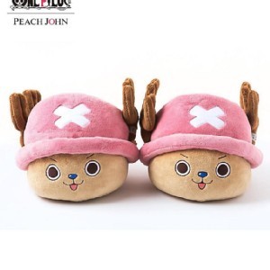 可愛喬巴棉拖鞋