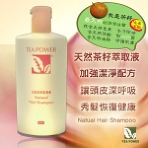 TEA POWER 天然茶籽洗髮露 -300ml