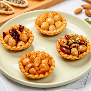 【秉醇烘焙坊】夏威夷豆塔小禮盒-綜合5入