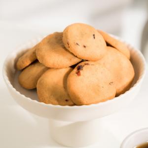 【秉醇烘焙坊】蔓越莓酥餅(奶蛋素)