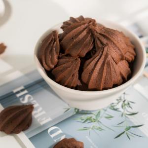 【秉醇烘焙坊】可可貓舌餅(奶蛋素)