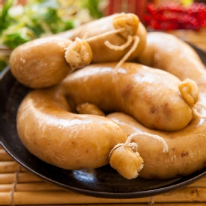 花心腸(花生糯米腸)+黑心腸(紫米糯米腸) 特價：$220