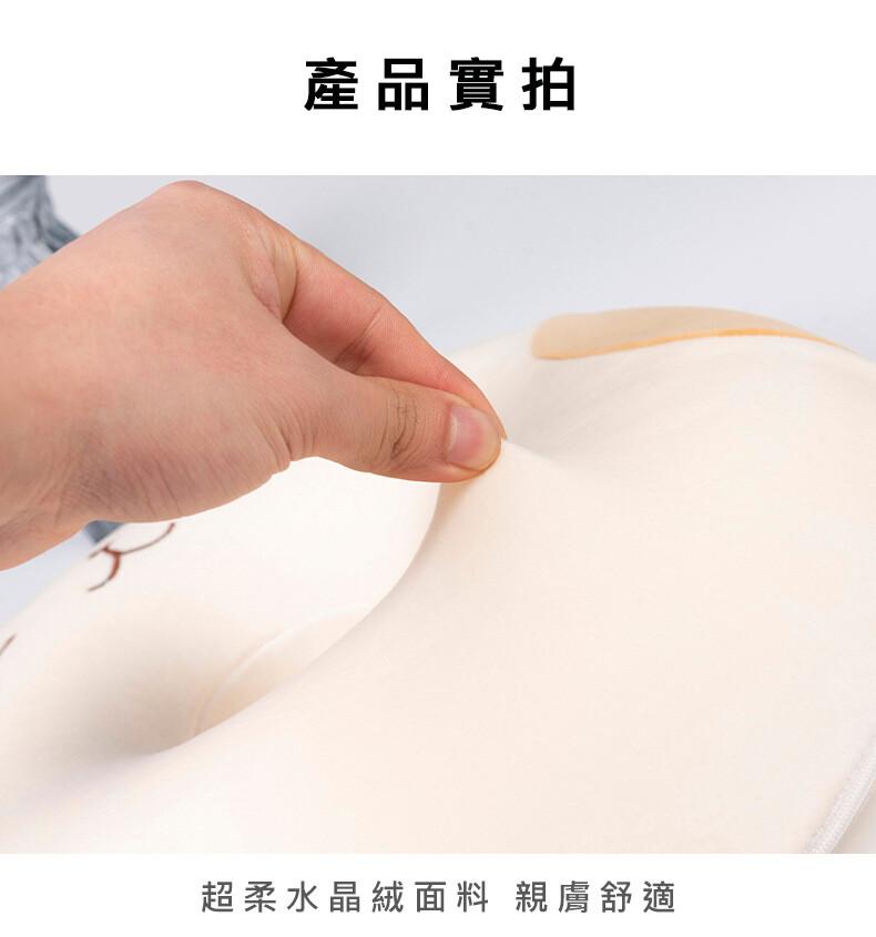 產品實拍，超柔水晶絨面料 親膚舒適。