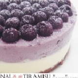 ※藍莓提拉米蘇【6吋】手工果醬加入.堅持原創美味※ 無色素.無防腐劑.無香料※採《義大利Galbani瑪斯卡邦起司.北美進口藍莓 》新鮮製作※需冷凍保存