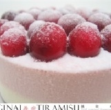 ※蔓越莓提拉米蘇【6吋】全台唯一首創獨賣※手工堅持原創美味※ 採《義大利Galbani瑪斯卡邦起司.北美進口手工挑選蔓越莓 》新鮮製作※需冷凍保存