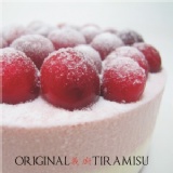 ※蔓越莓提拉米蘇【6吋】全台唯一首創獨賣※手工堅持原創美味※ 採《義大利Galbani瑪斯卡邦起司.北美進口手工挑選蔓越莓 》新鮮製作※需冷凍保存