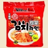 韓國不倒翁OTTOGI泡菜拉麵(每包5入) 團購優惠