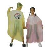 【三和牌批發賣場】熊貓前開式兒童雨衣(黃色)--連身-批發價 (購物專線:0915512920)一次購買2000元以上.免運費
