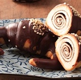 脆皮巧克力牛角10入-袋裝 特價：$300