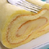 北海道牛奶幕斯捲 咬下會爆漿喔