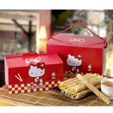 Hello Kitty芝麻蛋捲 (經典版)木盒禮盒