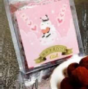歐薇手工巧克力工坊-摩卡-松露巧克力100g 透明甜蜜盒裝(世界冠軍巧克力製作)