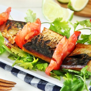 墨西哥風味醬佐挪威鯖魚