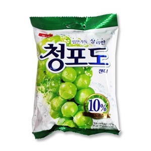 韓國樂天 青葡萄糖果