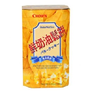 韓國Crown鮮奶油鬆餅 (盒/5小包) 特價：$59