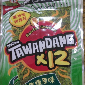 ╭泰國小浣熊烤海苔-焦糖原味 素食可 特價：$100
