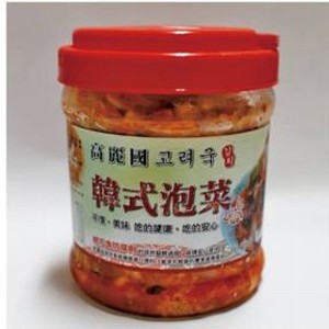 高麗國罐裝韓式泡菜(葷)1100g含運