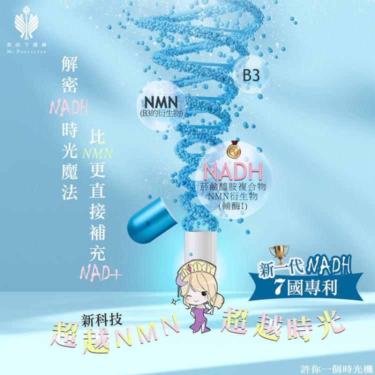 NADH、白藜蘆醇、紅石榴、葡萄籽❤️讓你重拾青春美麗！讓你好笑臉❤我的守護神 許你一個時光機