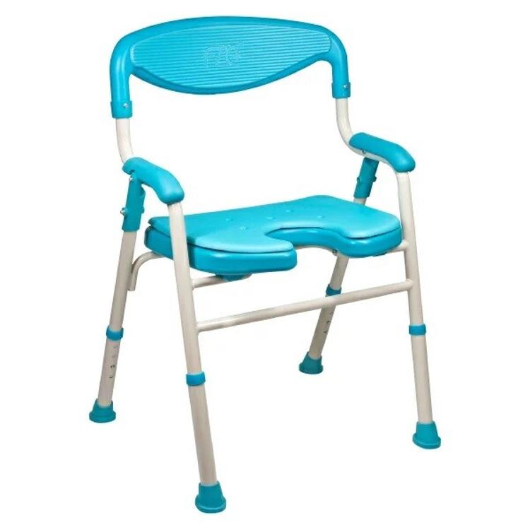 【椅背加高款】富士康 鋁合金洗澡椅 FZK-183 可收合 U型坐墊