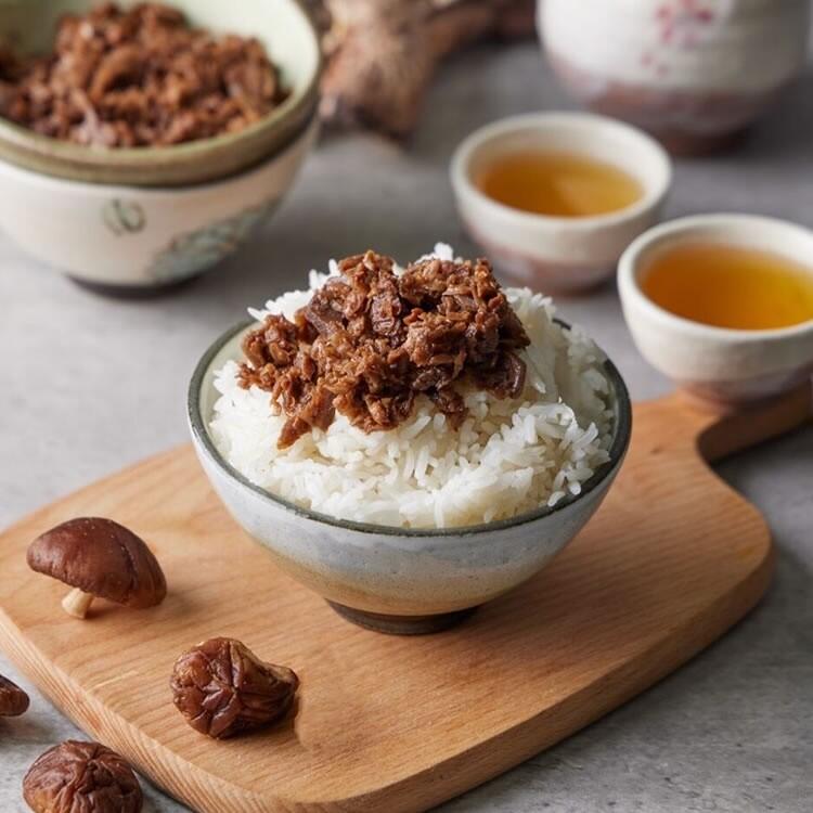 【李排骨酥】冠軍肉燥葷素(葷肉燥x2盒6包+素肉燥x1盒3包)