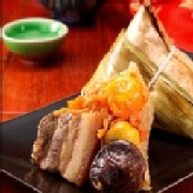 北部粽系列～招牌粽【4個】（特選香菇、特選栗子、嚴選五花肉、蛋黃、蝦米）