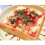 厚片吐司披薩 - 瑪格莉特番茄蘿勒(3片)