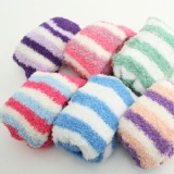 大人--糖果色毛巾襪 特價：$20