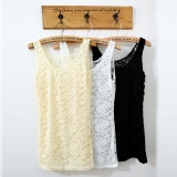 全蕾絲背心