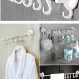 FECA 非卡 多功能 超強力吸盤 不鏽鋼滑軌掛勾(1組)-白 ★載重6kg、43國專利★凹凸面可吸，超強吸力★免施工，免鑽孔★可任意移動★無耗材 非3M無痕 特價：$330