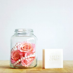 珍珠嫩白玫瑰皂