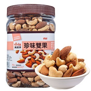 珍味雙果-方型罐350g