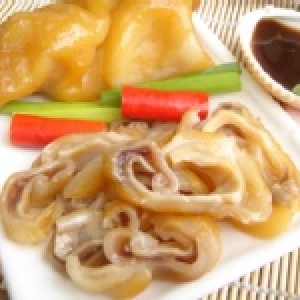 膠豔凍嫩の煙燻鯊魚(魚肚)300g