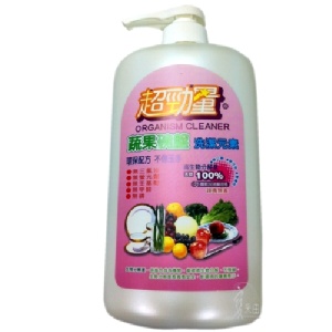 超勁量-蔬果碗盤洗潔精 特價：$299