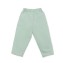 有機棉兒童毛巾休閒褲 - 草綠