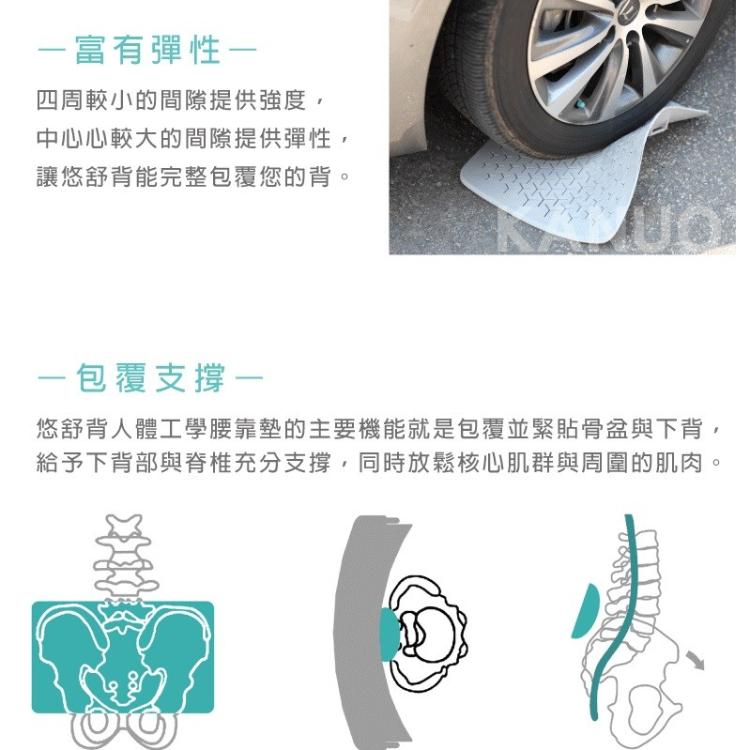 【ULTRABACK 】悠舒背人體工學腰靠墊 護背墊