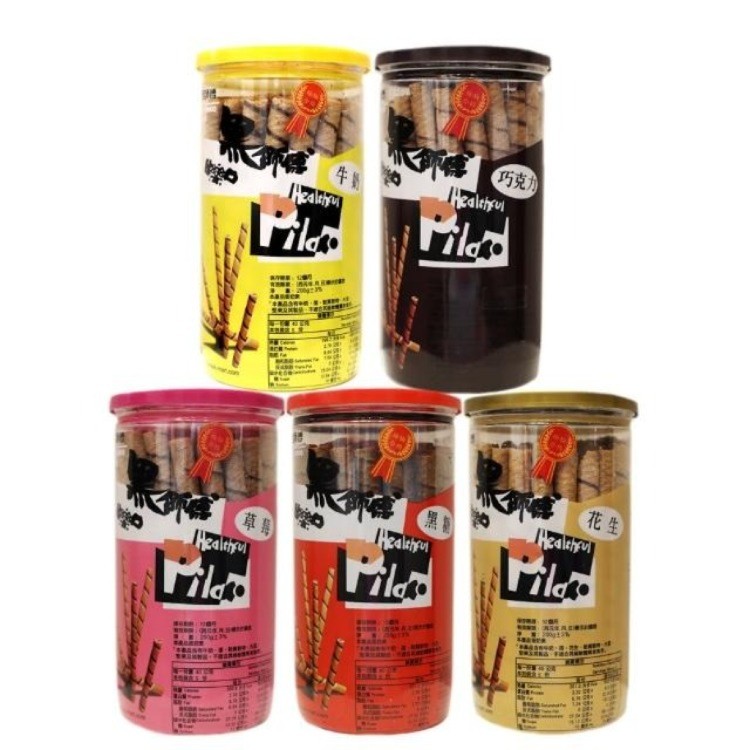 黑師傅捲心酥-禮盒組(3罐/盒)