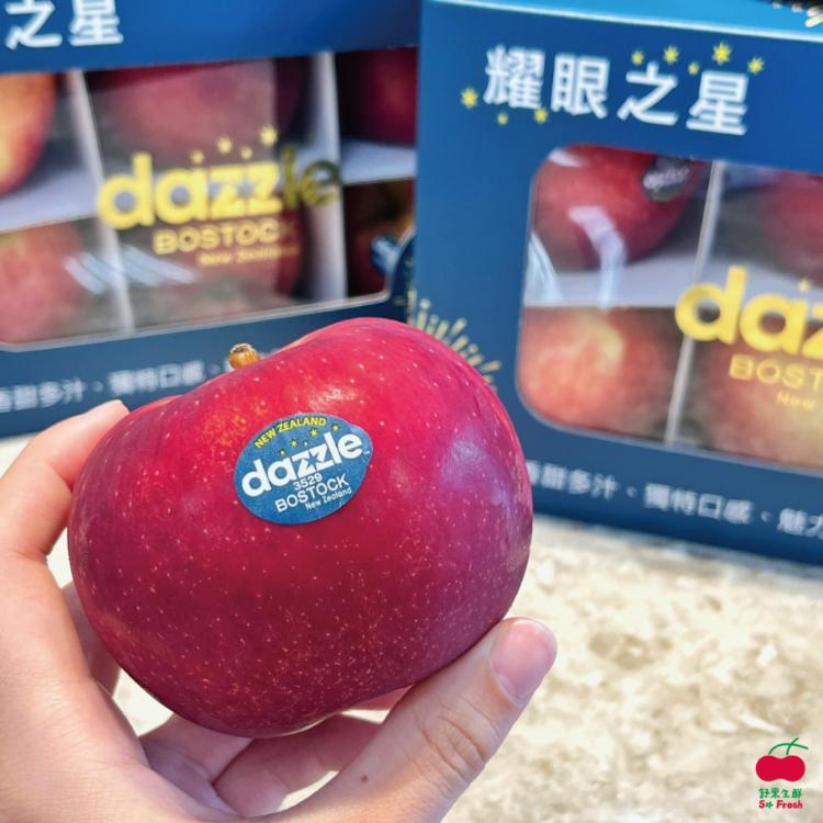 【舒果SoFresh】#90s紐西蘭 Dazzle 炫麗蘋果 六入手提禮盒