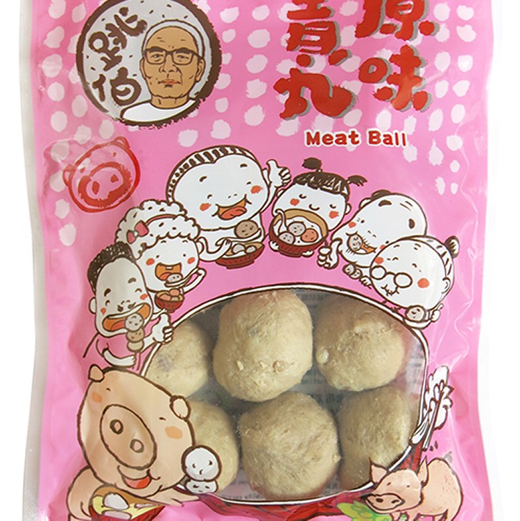 跳伯 ◆ 原味貢丸 (300 公克)