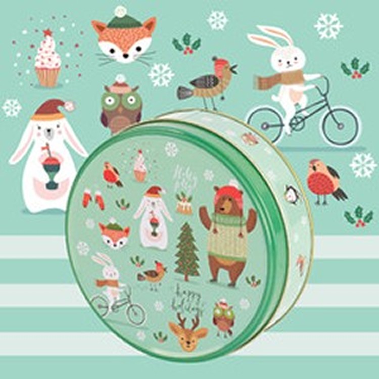 曲奇餅聖誕雪景-經典原味曲奇