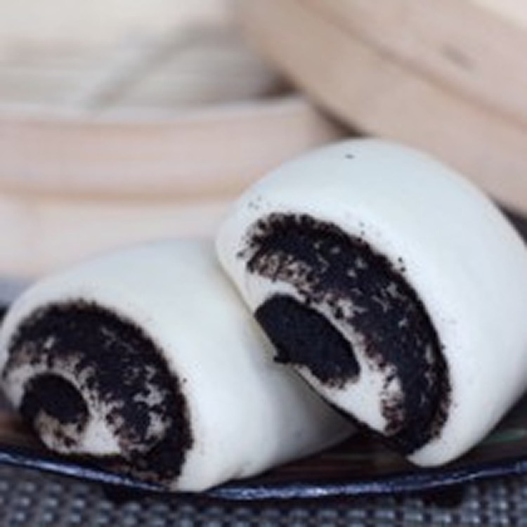 黑芝麻饅頭