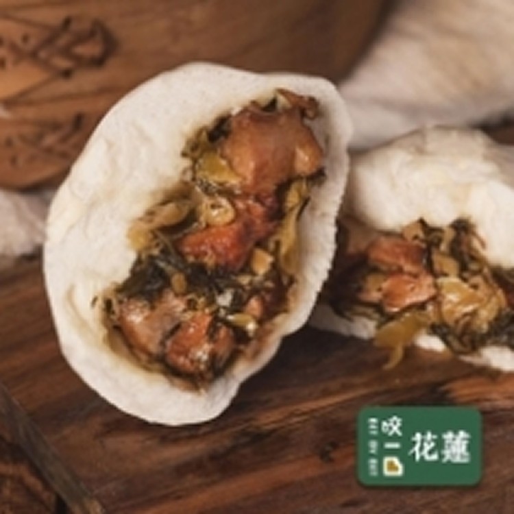 客家梅干扣肉包(4入)