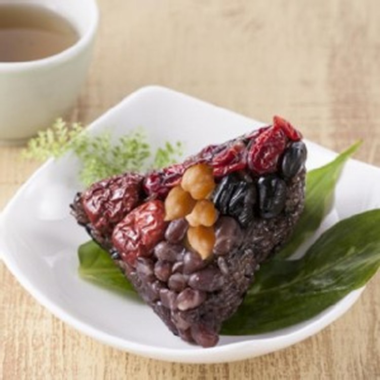紫米甜心粽5粒 (素)