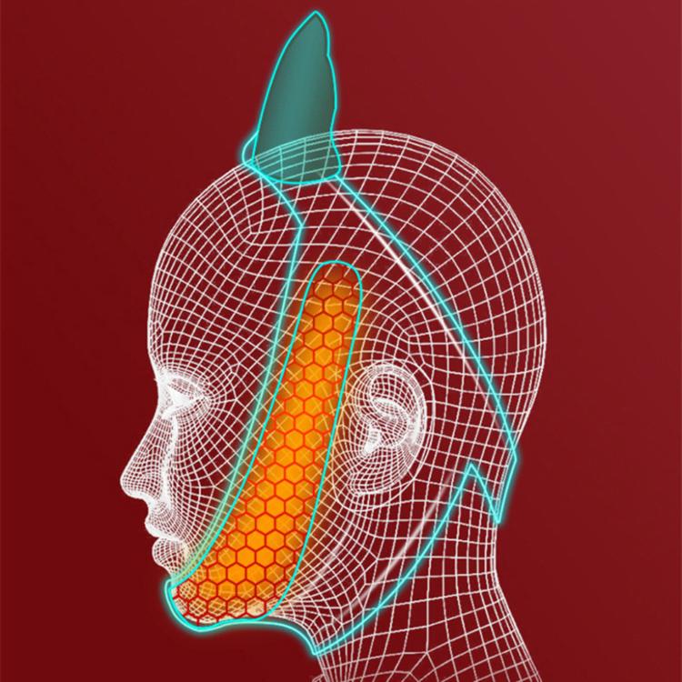 兔耳朵V臉線雕神器 物理拉提 塑形 包覆雙下巴 緊緻輪廓