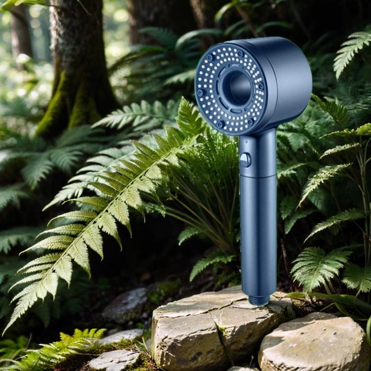 【西格生活館】高顏值5檔增壓蓮蓬頭(附免打孔支架)