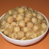 純蓮子 - 口感鬆軟,甜度入味,加鮮奶吃,風味特佳! 健康養生素食甜點品美食,可自行調配其它甜品!